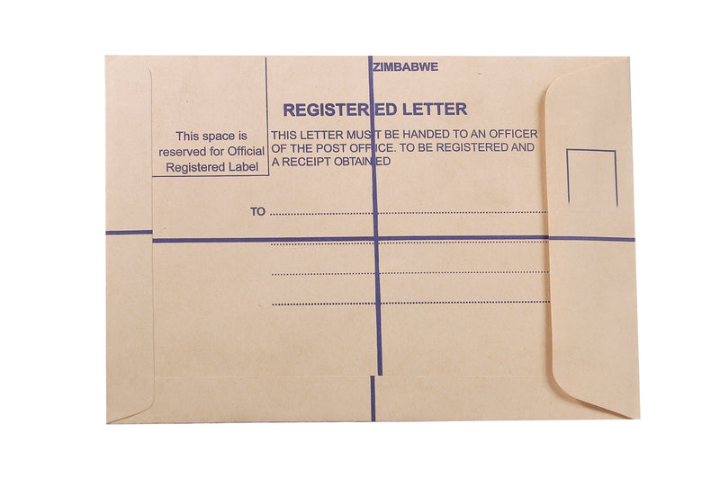 Registered Envelopes