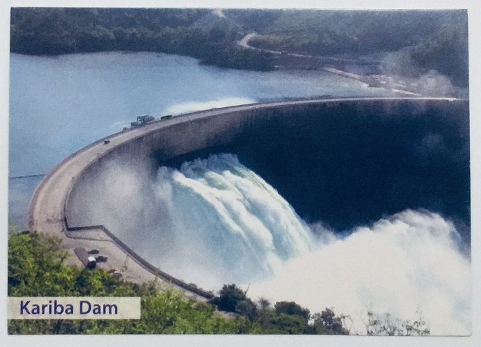 Kariba Dam Postcard