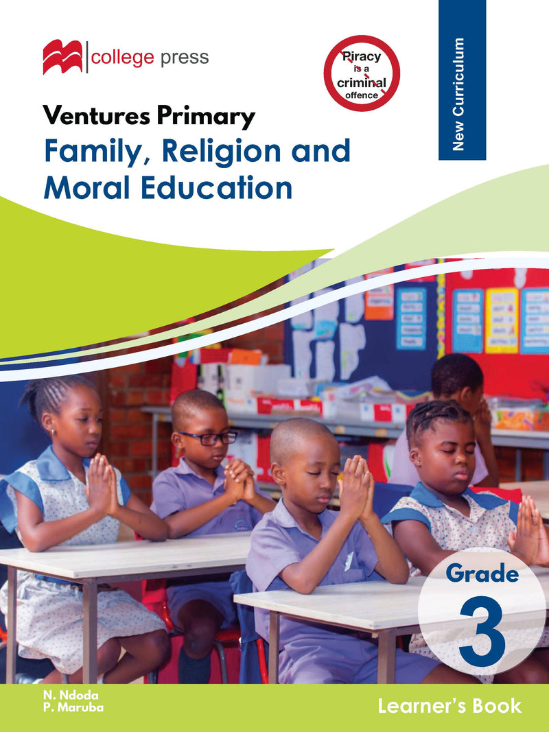 Ventures Primary Grade 3 Family, Religion and Moral Education  Learner's Book