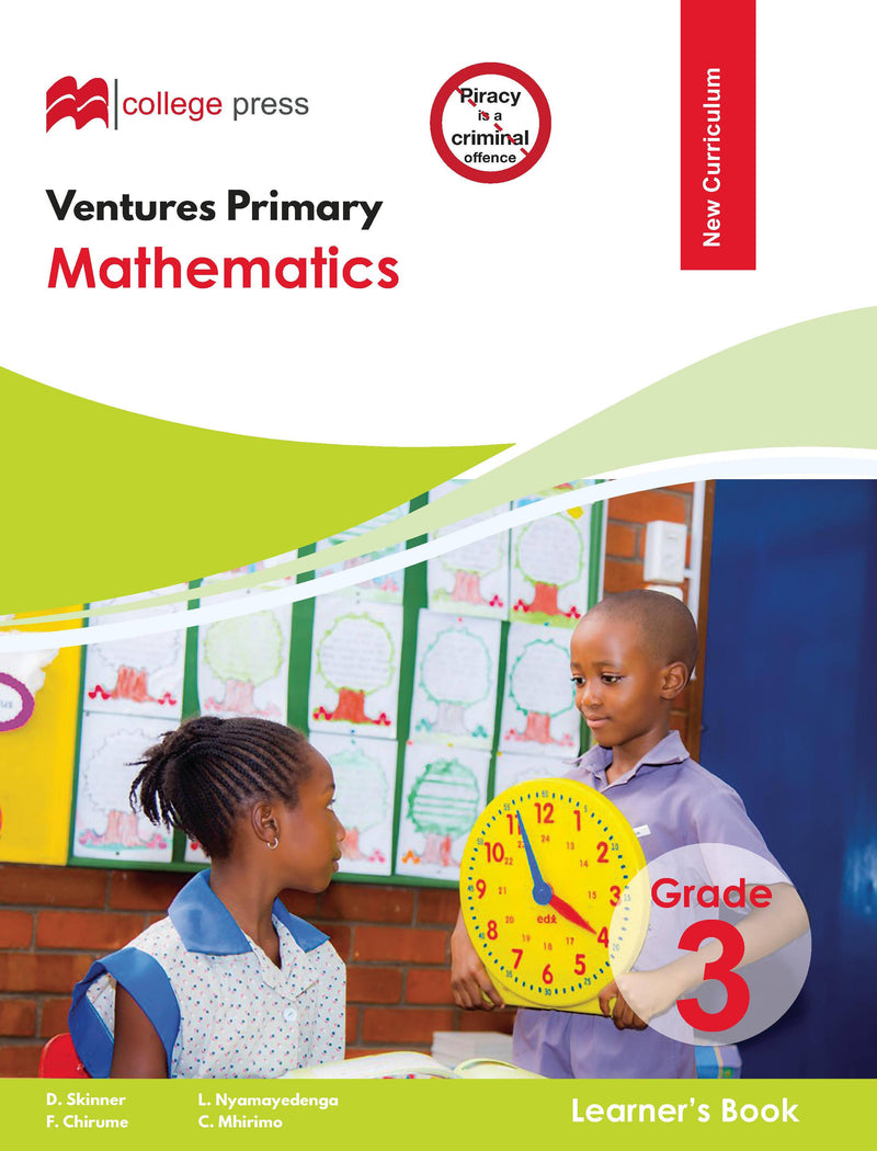 Ventures Primary Grade 3 Mathematics  Learner's Book