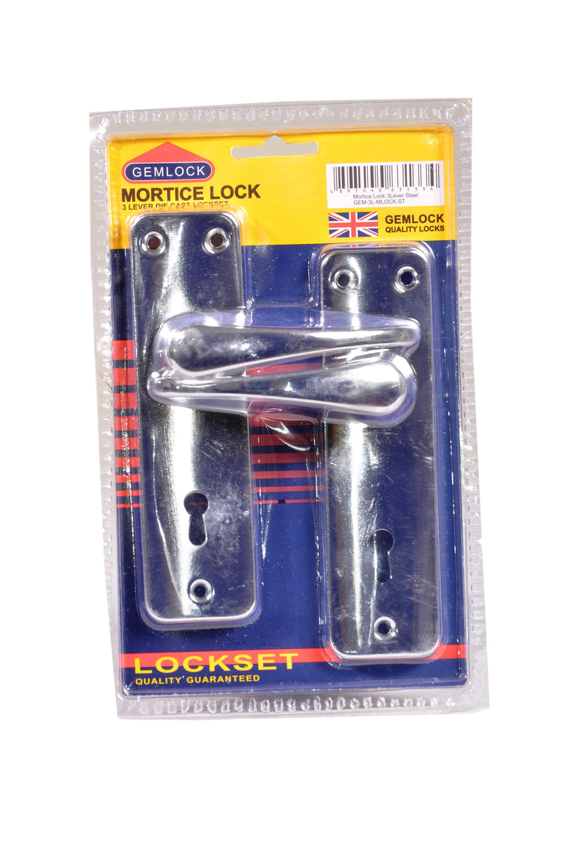 Lockset 3 lever genmock light duty