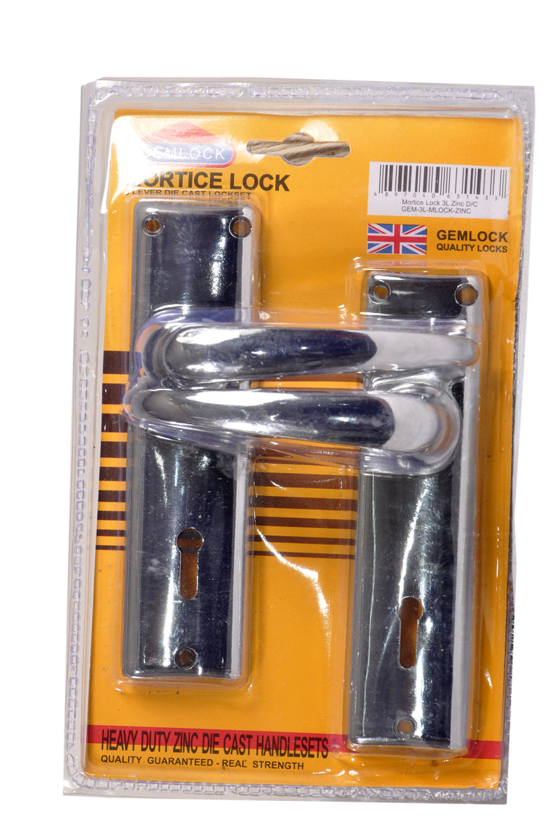 Lockset 3 lever genmock heavy duty