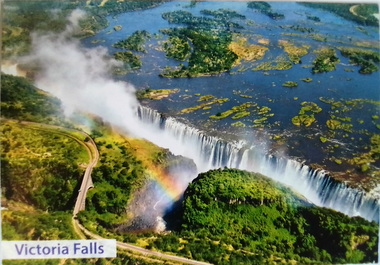 Victoria Falls Post Card