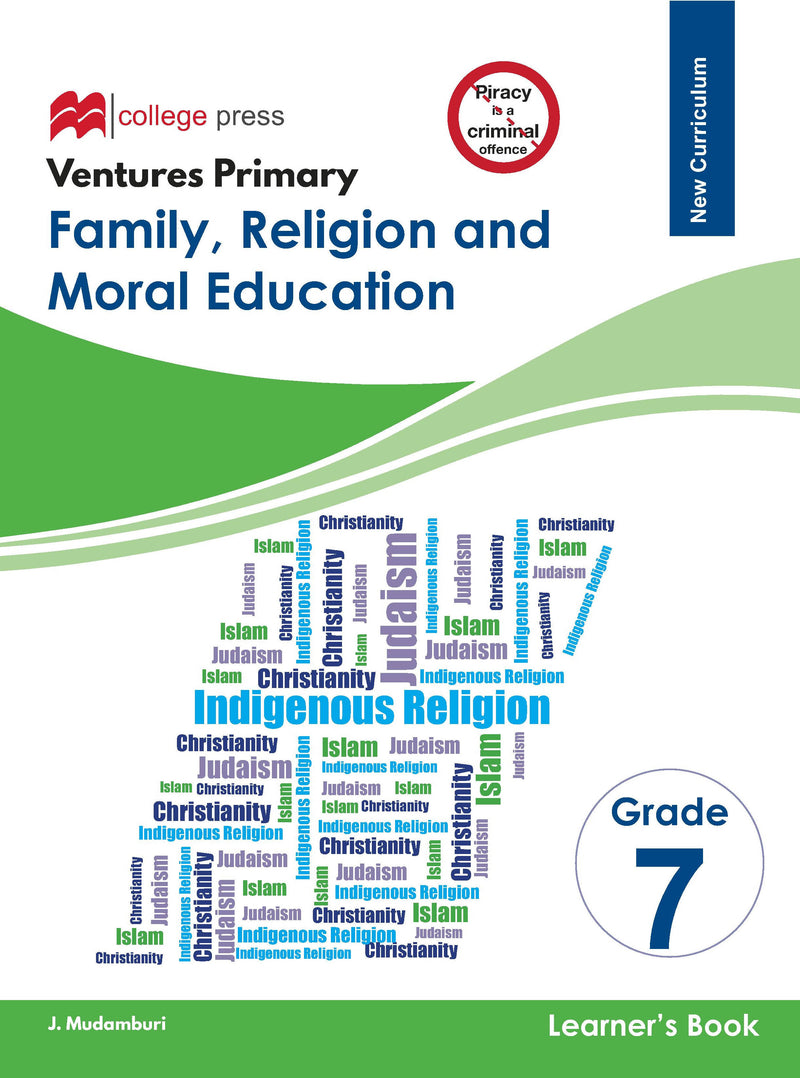Ventures Primary Grade 7 Family Religion and Moral Education  Learner's Book