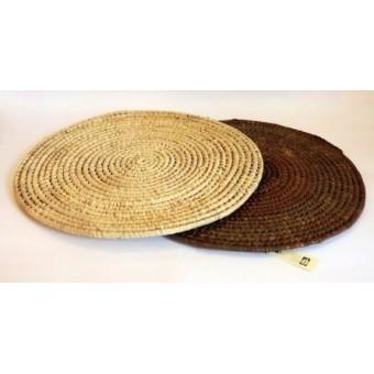 Palm leaf round table mats